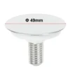 Kitchen Sink Tap Hole Covers Stainless Steel Basin Hole Sealing Plug Anti-leakage Basin Laundry ABS Plastic 49mm Accessories 4