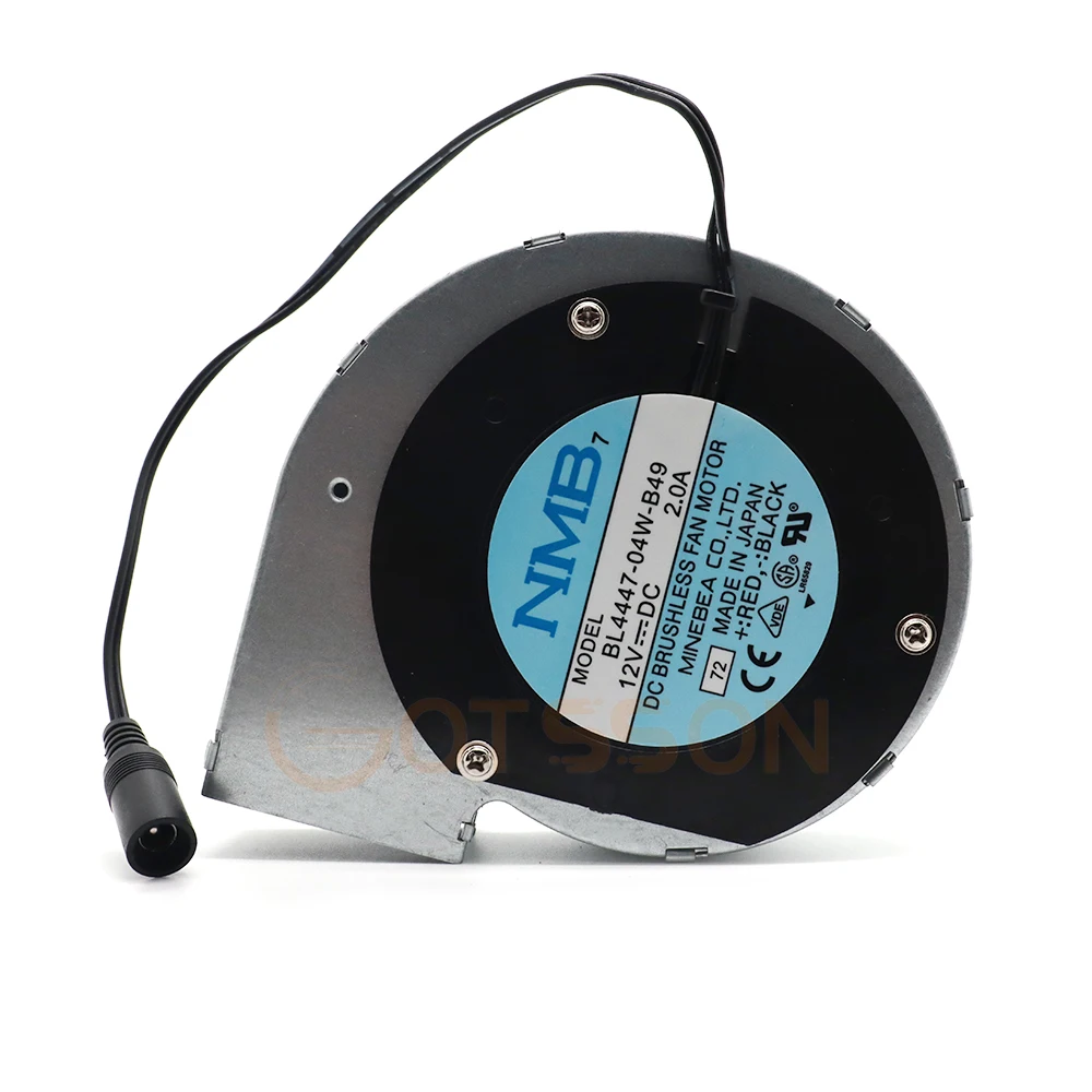 바베큐 송풍기 팬용 NMB BL4447-04W-B49-71 DC 12V 2A 터보 속도 조절 가능 컨트롤러 팬