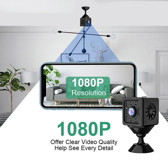 Xiaomi K13 Mini HD WiFi Camera Mobile Monitoring Baby Monitor 360° Human Detection Infrared Night Vision Home Safety Camera 5