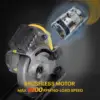 Cordless Mini Circular Saw Compatible with Dewalt 18V 20V Battery Cutting Depth 1-2/11'',Laser Guide for Wood, Plastic(TOOL ONLY 4