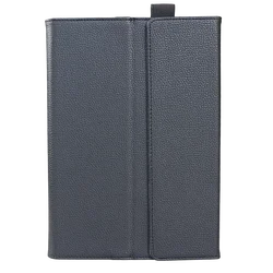 Premium PU Leather Folio Stand Cover for 10.3'' 2-in-1 Laptops (Black)