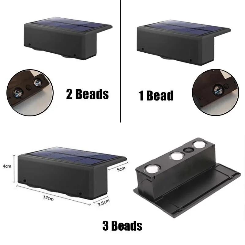 Solar Lamp 1-8 Pcs IP65 Waterproof Outdoor Wall Light Wireless Courtyard Lamp Fence Illumination Garden Stairs solar lamp wall light solar wall light