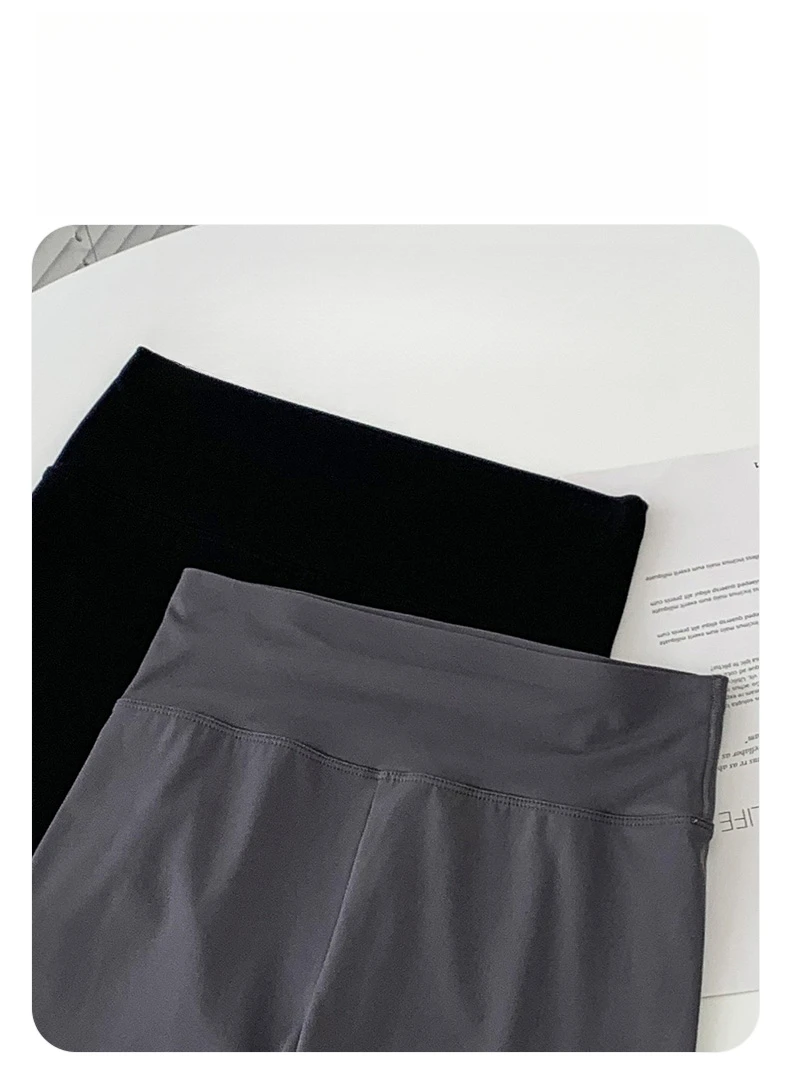 Shark Pants Women's Outer Wear Summer Thin Safety Pants Anti-light High Waist Abdomen and Hip Lift Barbie Yoga Leggings Shorts -