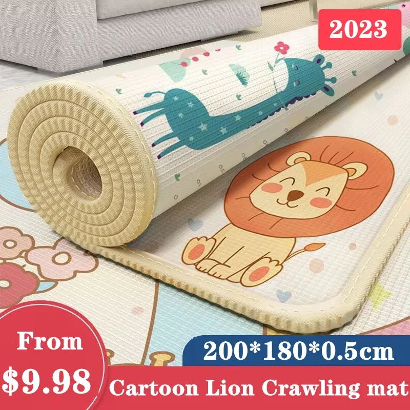 Thicken 1/0.5cm Educational Children's Carpets in The Nursery Non-Toxic Baby Play Mat Climbing Pad Kids Rug Activitys Games Toys