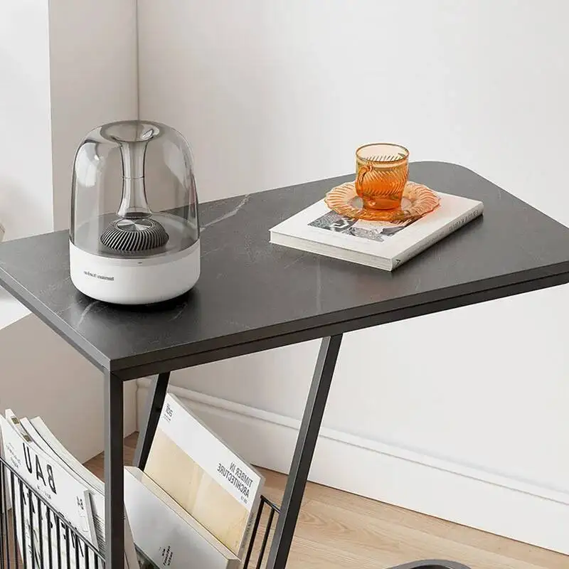 طاولة قهوة جانبية عصرية بتصميم نورديكي متعددة الاس...