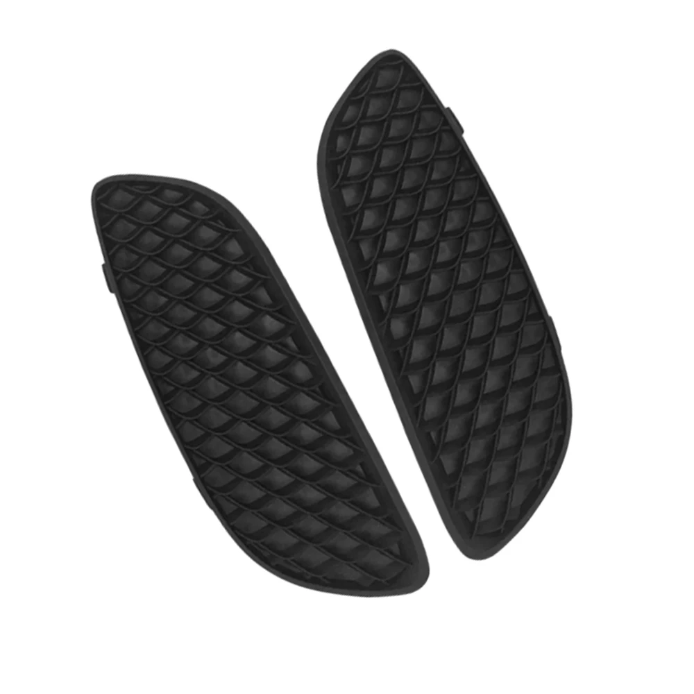 For Mercedes-Benz A-Class W176 2015 1768853622 Front Left Right Bumper Fog Light Grille Cover Trim Black Plastic