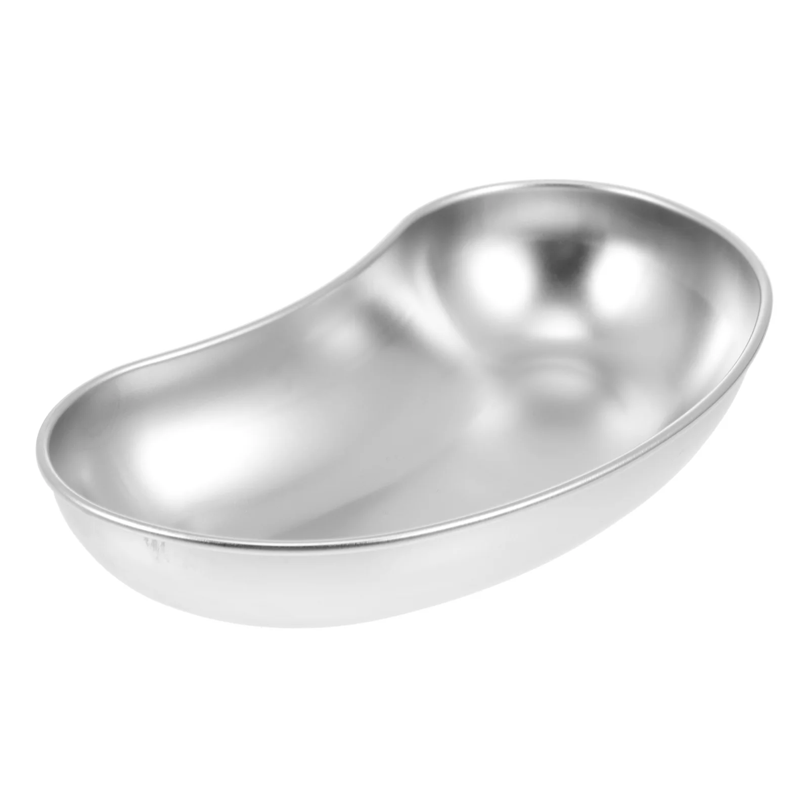 

Stainless Steel Waist Versatile Tray Kidney Shape Plate Bending Storage Small Multitool Medical Curved Creative