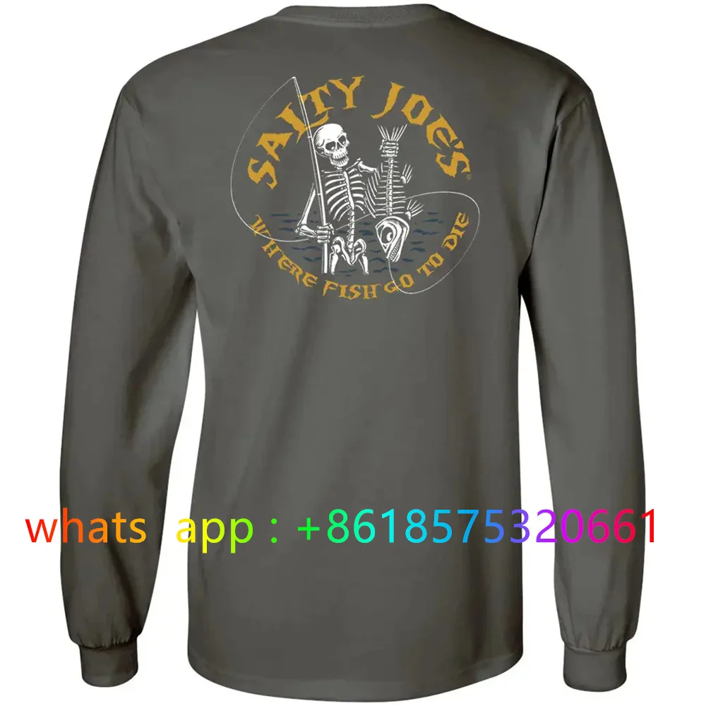 Salty Joe의 낚시 의류 여름 Tshirt 남자 야외 통기성 땀 방지 스포츠 빠른 건조 티셔츠 안티 uv 새로운 성능