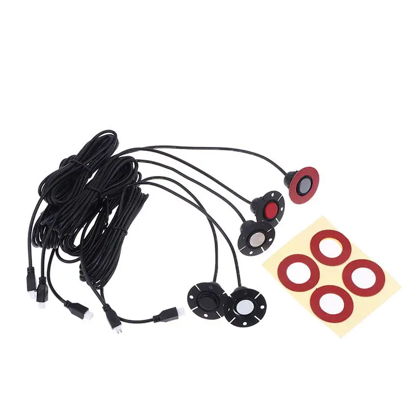 16.5mm 오리지널 내장형 평면 초음파 자동차 주차 센서 무광 후방 백업 레이더 프로브