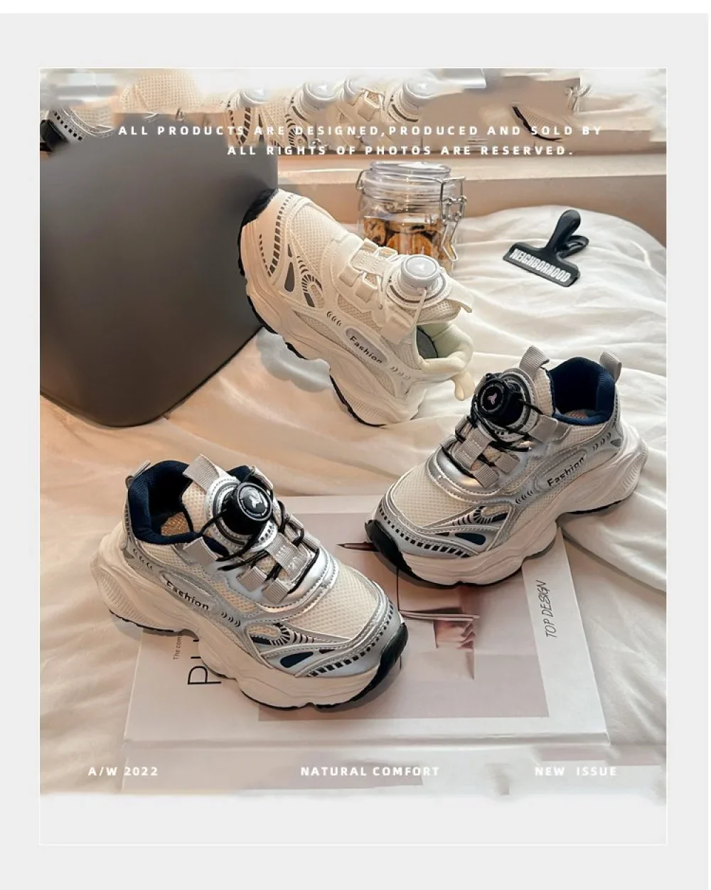 أحذية رياضية عصرية للأطفال 2026 من الجلد الصناعي، أحذية رياضية للمراهقين والأطفال، مريحة وقابلة للتنفس، أحذية جري للأولاد والبنات