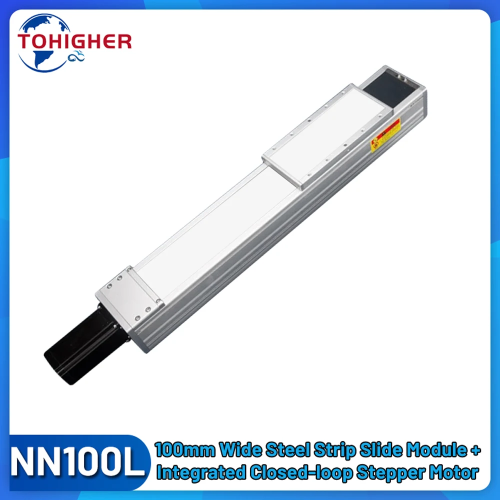 

100mm Wide Fully Enclosed Ball Screw Linear Actuator Steel Strip Heavy Load Slide Table SFU1605/1610/1620 for 57/86/60/80 Motor