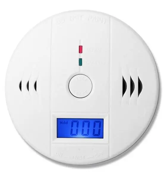 Carbon Monoxide Alarm Carbon Monoxide Detector SmartYIBA LCD Photoelectric Independent CO Gas Sensor 85dB Warning High Sensitive Carbon Monoxide Detector Alarm CO Sensor