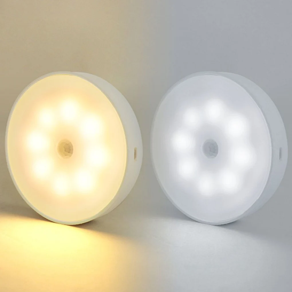 

Pack of 2 Lights Body Induction Motion Sensor LED Lamps Automatic Lighting