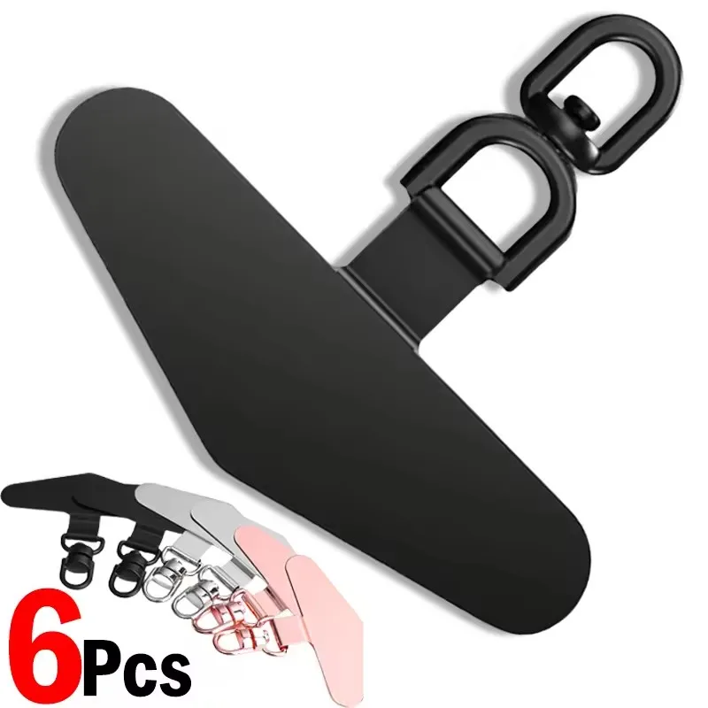 Enhanced 360° Rotatable Stainless Steel Phone Tether and Lanyard Connector