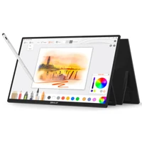 ZEUSLAP 22" QHD Stylus Pen Touch Function Anti-Glare Surface Desktop Monitor for PC Laptop Second Screen Office Design Monitor