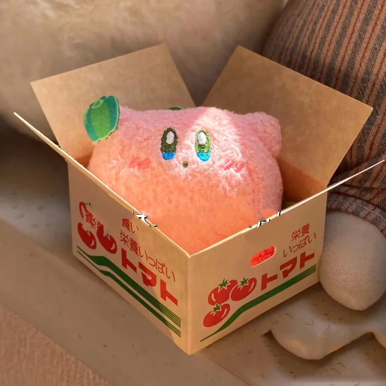 Kirby Plush Pendent Vegetable Series Action Figures Hoshi No Kirby Kawaii 9Cm Plush Soft Stuffed Toys Gifts for Girls
