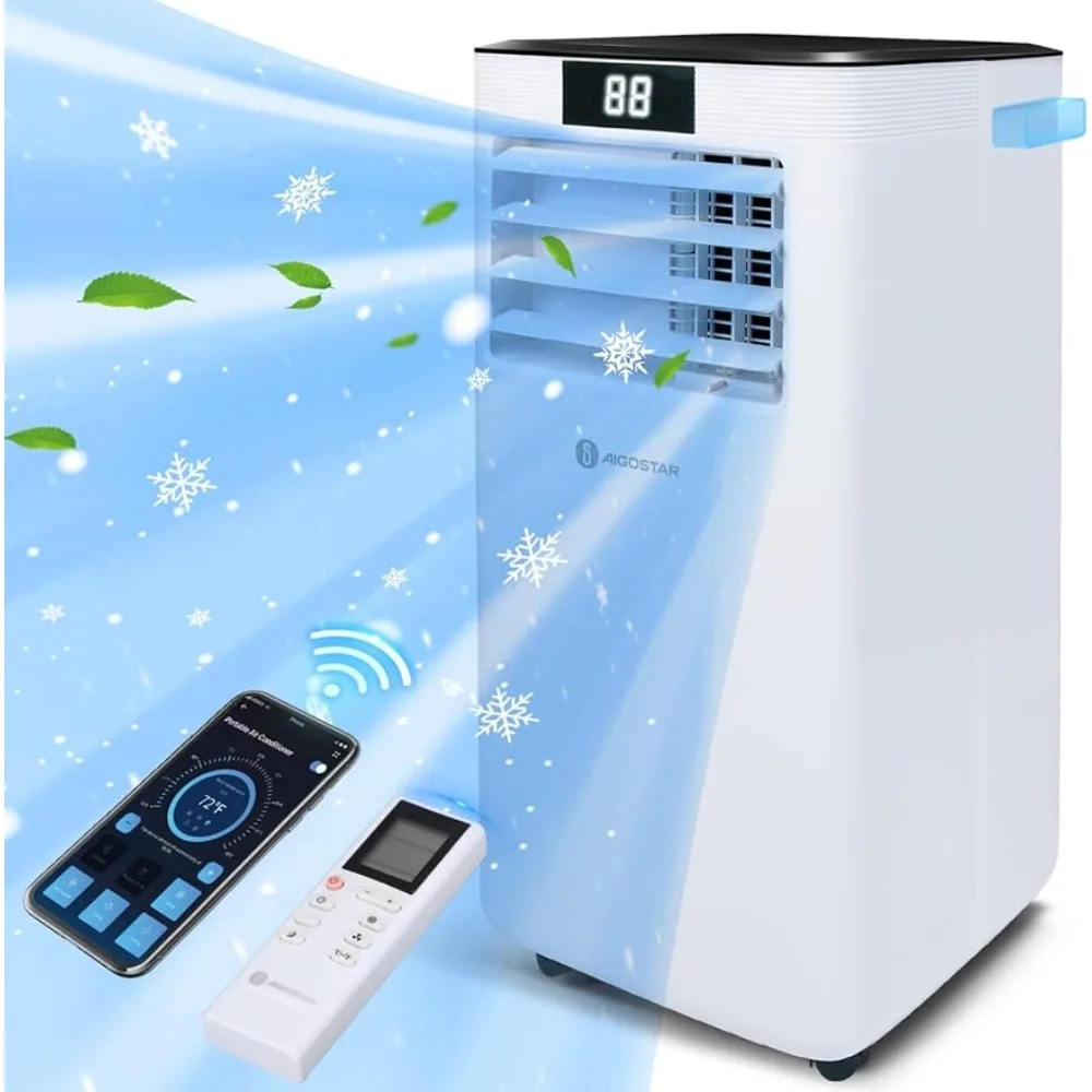 

Кондиционеры воздуха, 10000 BTU(6500 BTU SACC) умный 4-в-1 осушитель, вентилятор, блок переменного тока,