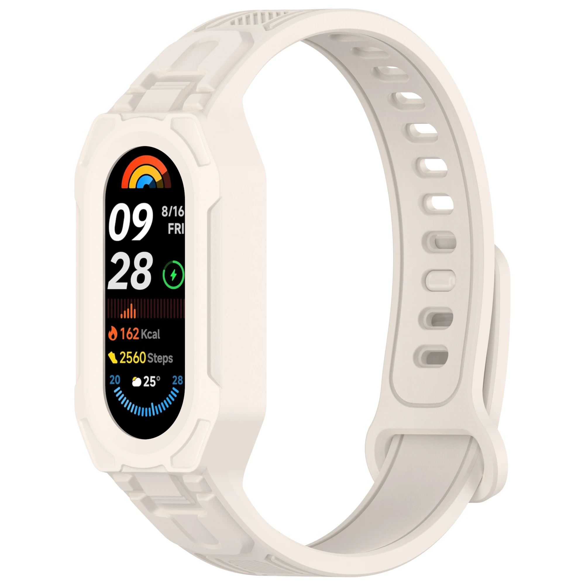 Enhanced Sport Bracelet Wristband with Silicone Strap and Case