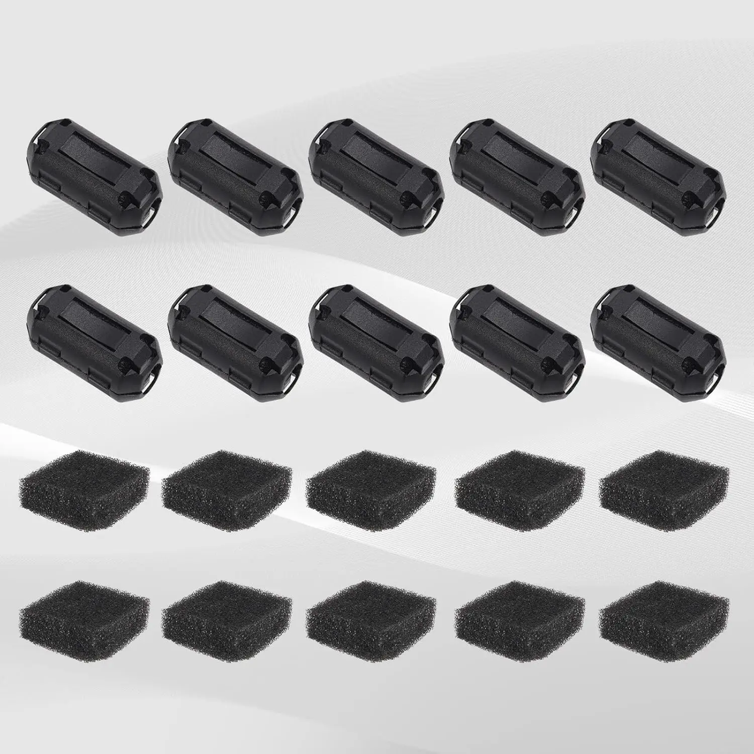 Lot de 1 à 10 Filtres à Charbon pour Masque Anti-Poussière - Protection Respiratoire