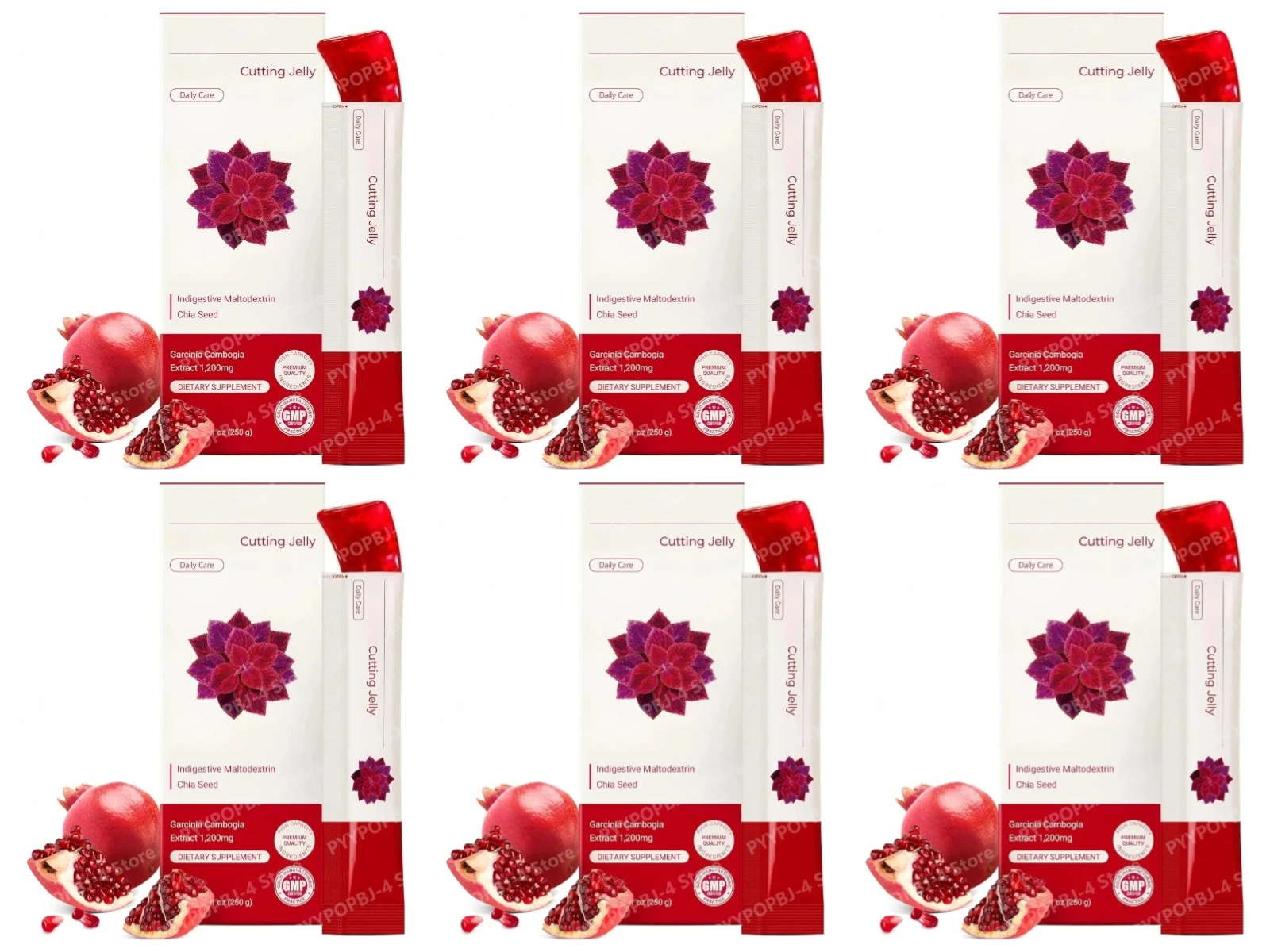 6 boxes