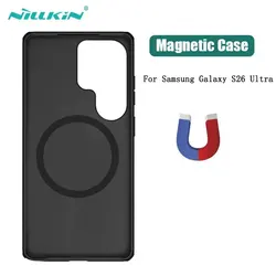 Nillkin Frosted Shield Pro Hard Case - Durable PC Cover for S26 Plus (Magnetic Black)
