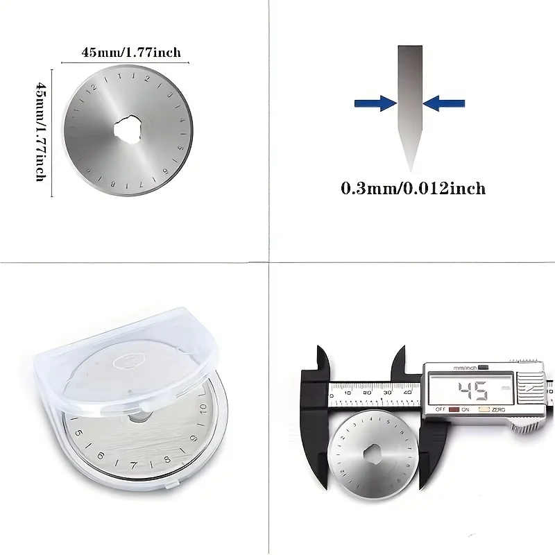 Orfa, Fiskal, Matilli, Truecut Cutter, Titanium Coated Rotary Blade