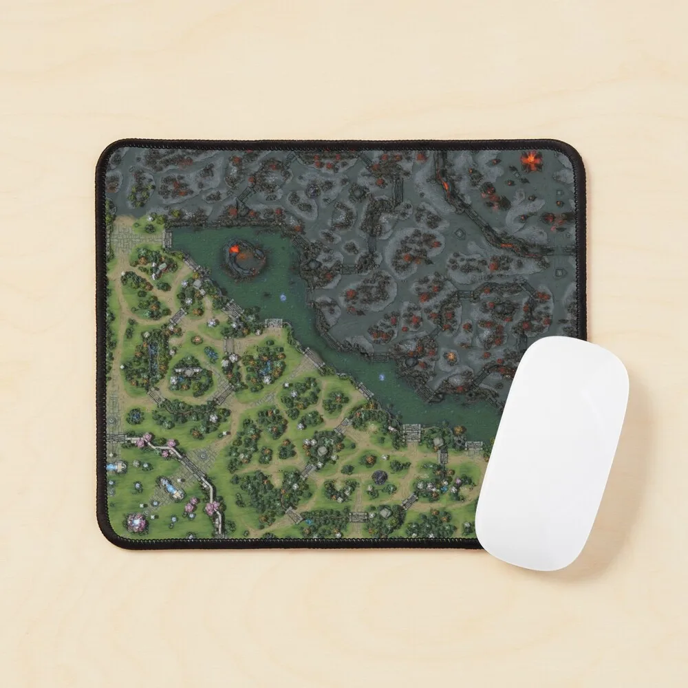 Compre PC Gamer Dota 2 Gabinete Sem escorregar Acessórios de jogo de  teclado de teclado Kawaii Mouse Pad Anime Mousepad Company Deskmat Protetor