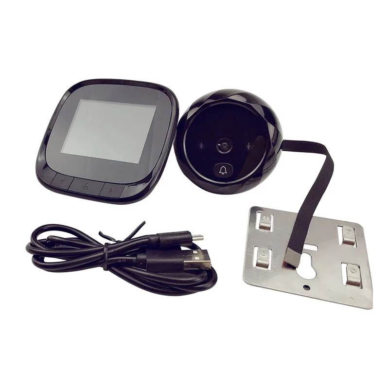 Description Picture 5 of item2.4 Inch Digital Peephole Door Bell 90 Degree Wide Angle Night Vision Viewer Camera HD Display Screen House Security Doorbell