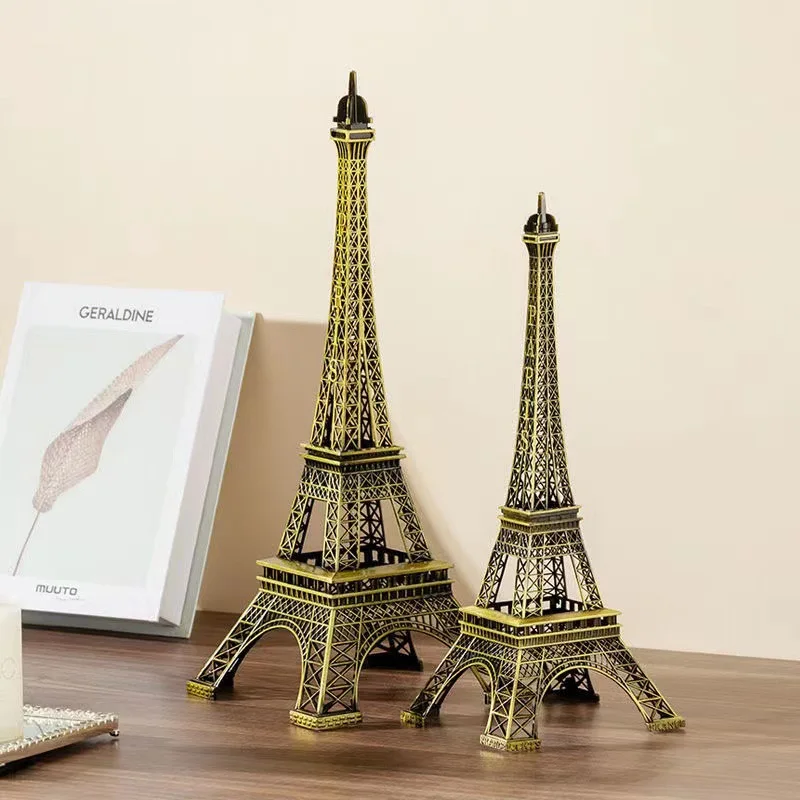 Eiffel Tower Decor Paris Statue | Eiffel Tower Home Accessories - Figurines Miniatures - Aliexpress