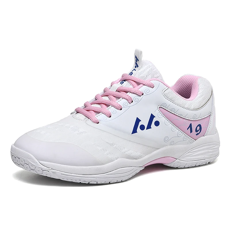 High Quality Badminton Shoes Men's Breathable Shock Absorbing Badminton Training Shoes Tennis Volleyball Boots