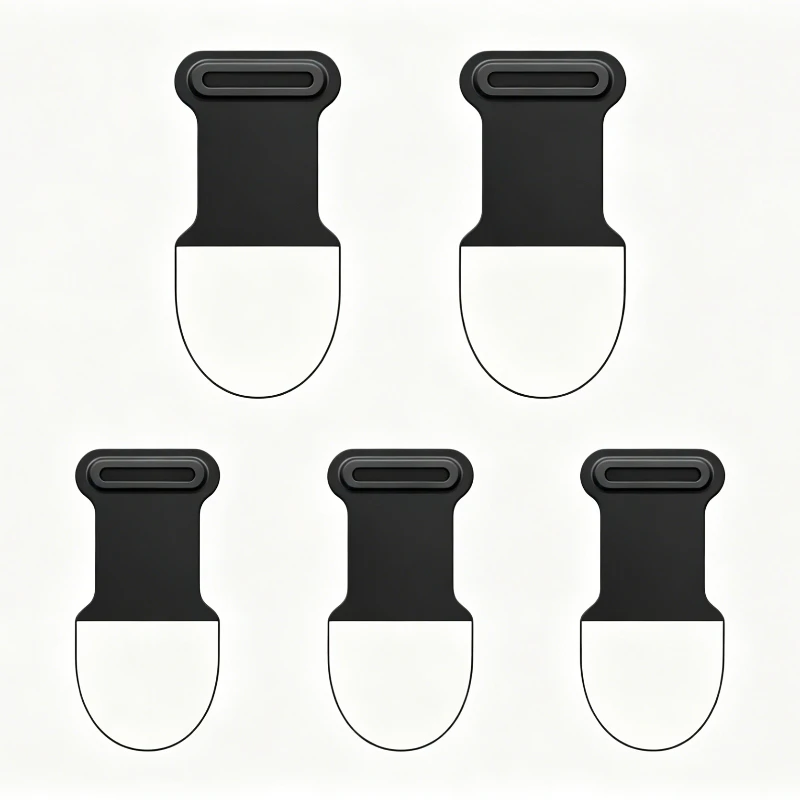 Silicone Dustproof Charging Port Covers - 5-Pack