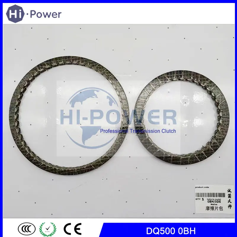 Genuine 0Bh Obh 0De Dq500 Dsg Trasmissione Frizione Piastre Di Attrito Per Vw Audi Skoda Accessori Per Auto Ode Gearbox Kit Disco Frizione