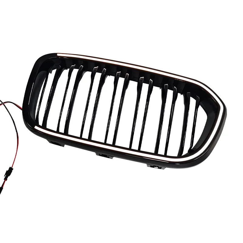 1 Series F20 F21 118i 120i M140i 118d 120d 125d LED Luminous Racing Grills Car F