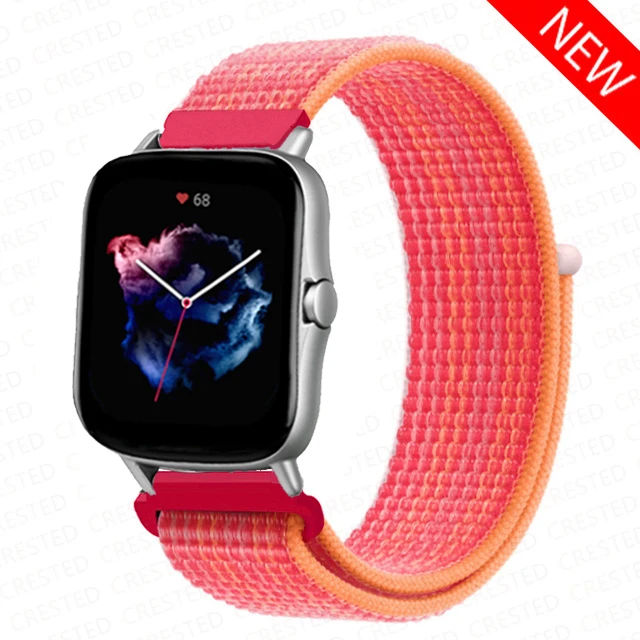 Nylon Sport Watch Band Bracelet - 20mm/22mm Adjustable Strap