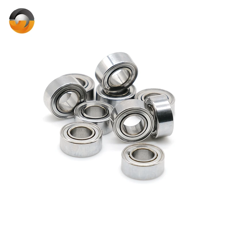 장난감용 미니어처 베어링 ABEC-7, 특수 크기, 5x10x3mm, MR105ZZW3 베어링, 4 개