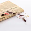 Ahora Metal Frame Glass Lens Presbyopia Reading Glasses Men Women Fashion Square Eyeglasses +0.5+0.75+1.0+1.25+1.5+1.75+2.75~+6 2