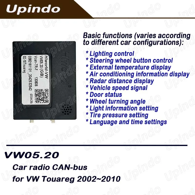 A400.1-10 - CAN BUS Adapter für Audi VW Golf 5 6 Passat