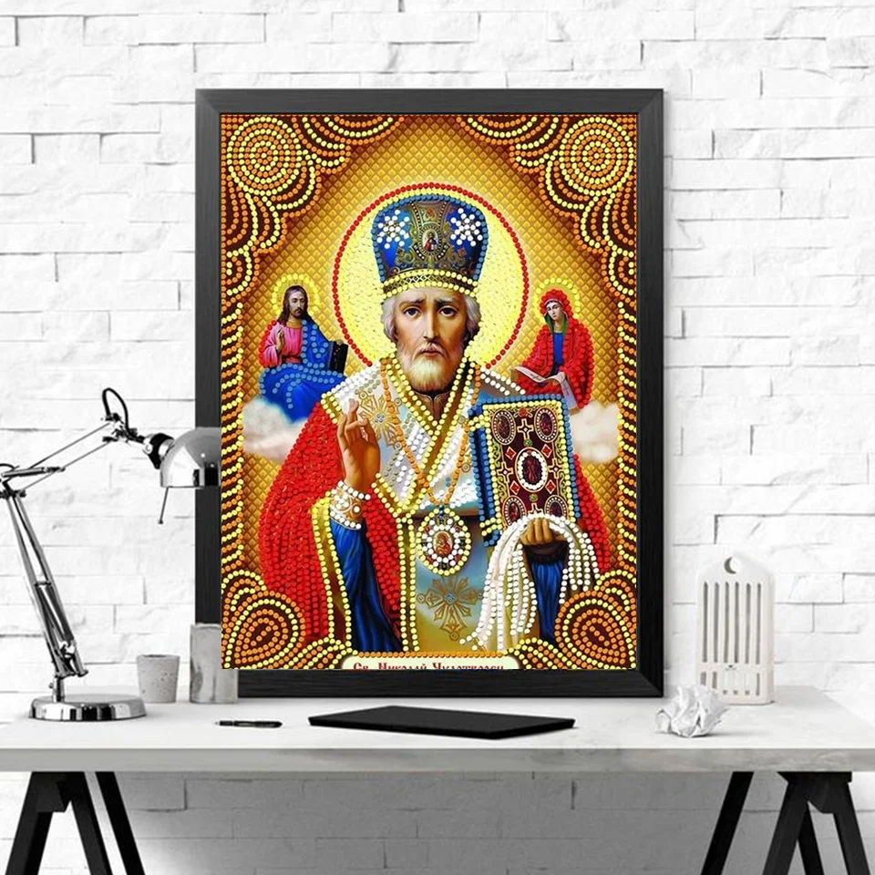 Evershine 5D DIY Diamond Painting Religion Full Drill Square Diamond Mosaic Cross Stitch Diamond Embroidery Portrait Needlework mystery 5d diamond painting