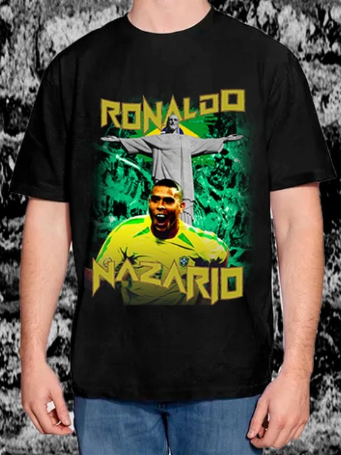  Ronaldo Brazil Hero T-Shirt (Yellow) : Clothing, Shoes