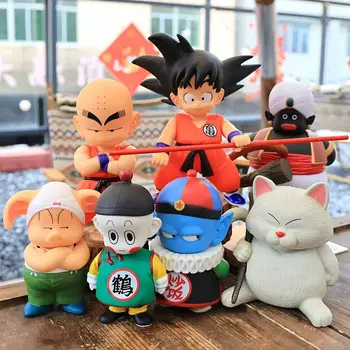 드래곤볼 Z 피규어 카린 사마 귀여운 스탠딩 애니메이션 PVC 피규어 DBZ 카린 사마 손오공 베지터 우롱 슈퍼 사이어인 모델 장난감 인형