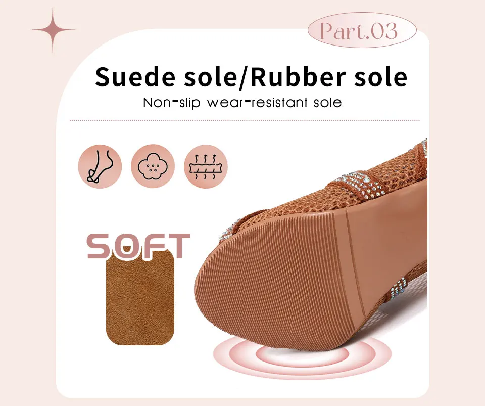 semelle - Chaussures de Danse Latine à Talons Hauts – Modèle LUNA II Strass Styletto Noir - Couleurs Lagon