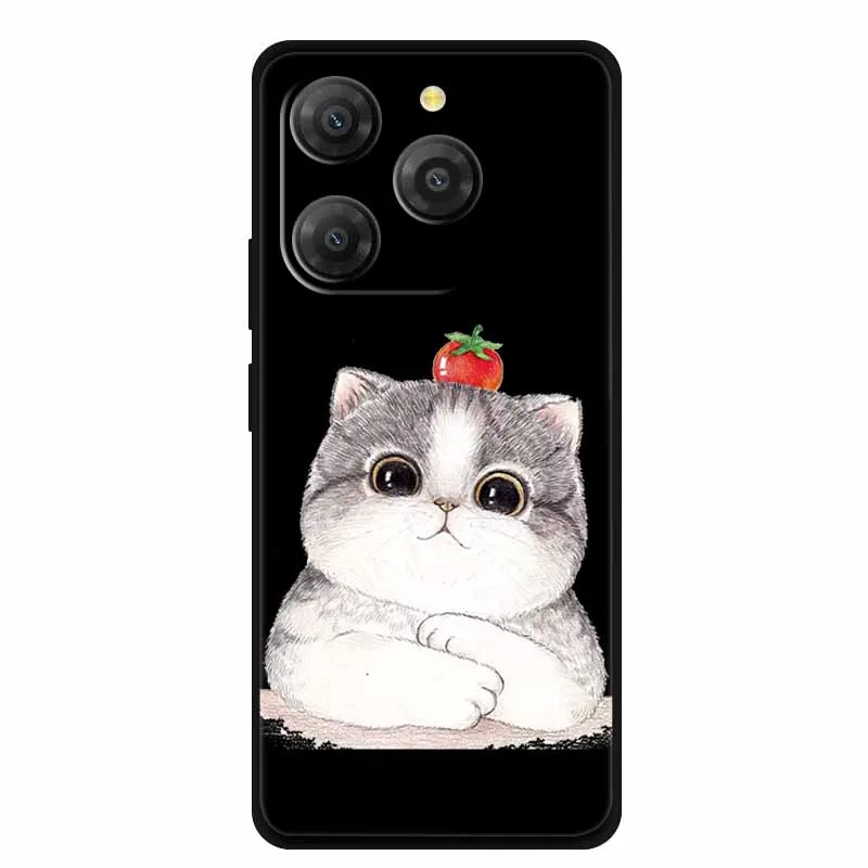 Cartoon Soft TPU Silicone Back Cover for Blackview Shark 9 - 6.67