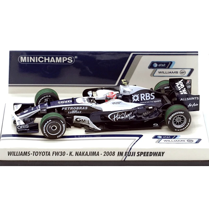 

Premium ratio 1/43 Classic Williams FW30 Rosberg Wurz Middle Island an expensive 2008 F1 model, a child's Christmas present