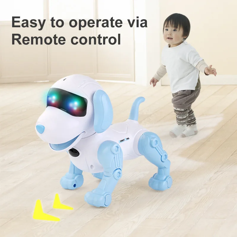 Intelligent programming robot dog remote control robot electric pet dog singing boys and girls educational toy 2