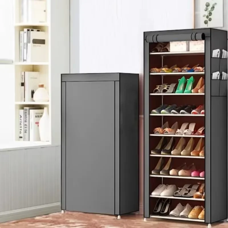 Shoe Rack Modern and simple multi-layer space-saving economical home dustproof cabinet large-capacity
