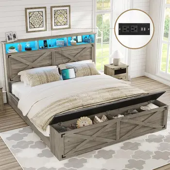 Farmhouse Queen Bed 1