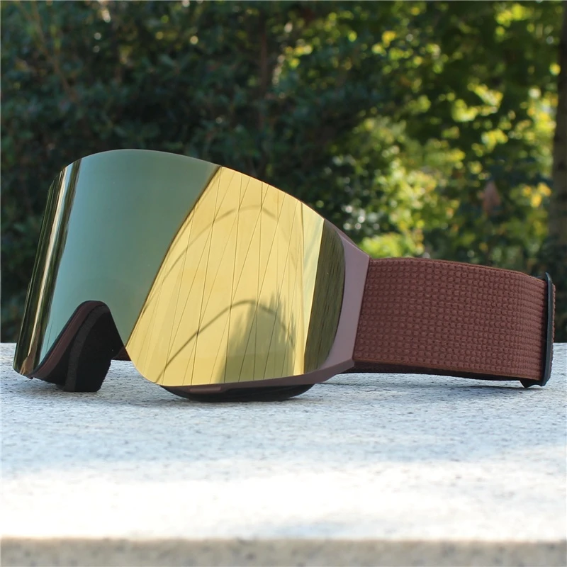 Flip Cover Double Layers Anti-Fog Ski Goggles Snow Snowboard Glasses Snowmobile Eyewear Outdoor Sport Ski Googles 6