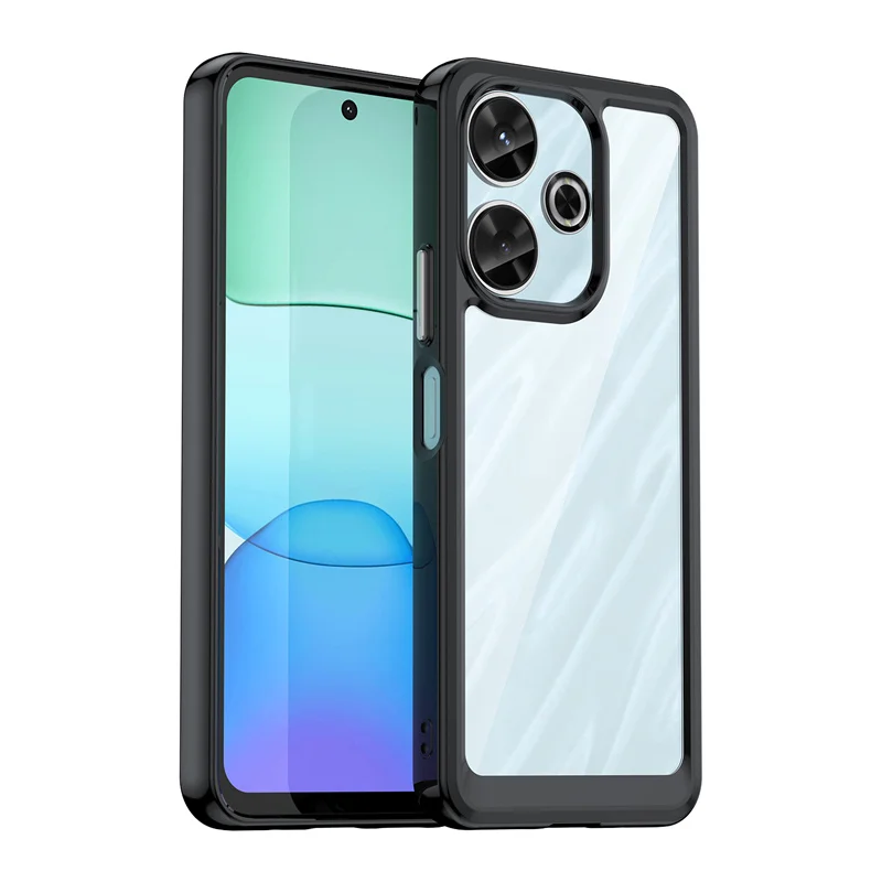 Vibrant Transparent TPU Protective Phone Case