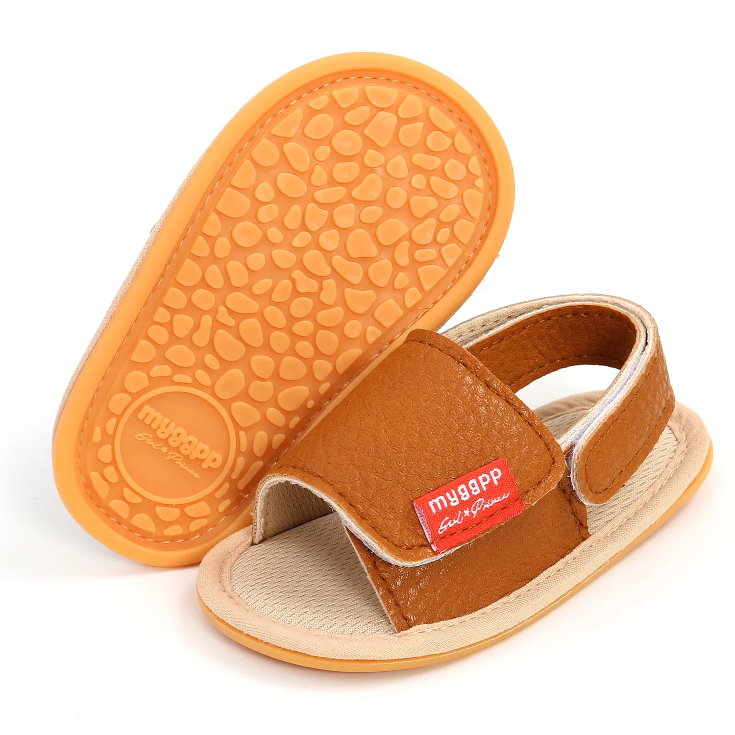 Infant Baby Girls Boys Sandals Summer Beach Outdoor Soft Rubber Sole Toddler Shoes Newborn Prewalker First Walks Shoes KIDSUN