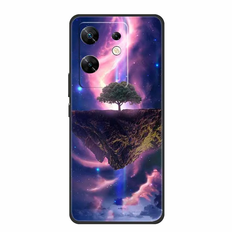 Sleek Black Silicone Shockproof Phone Case - Soft, Durable Back Cover for Enhanced Protection (6.78)